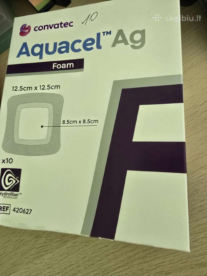Lipnūs tvarstis Aquacel Foam - nuotraukos Nr. 2