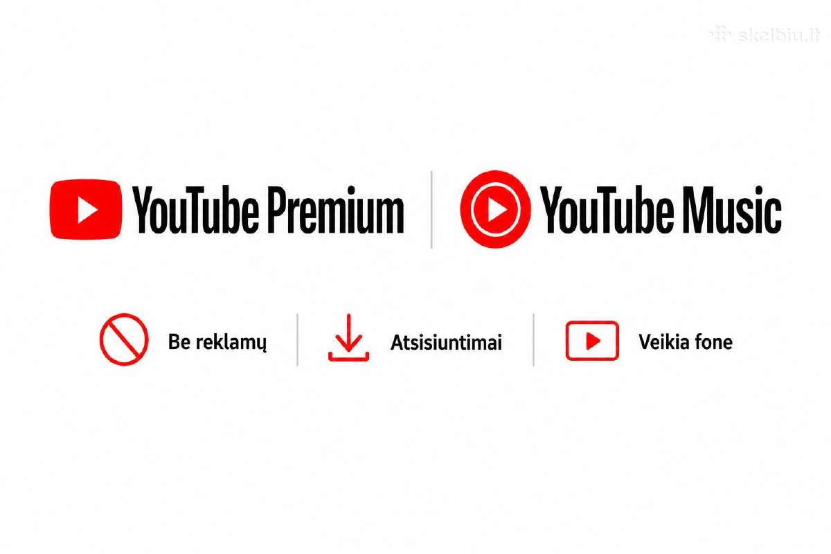 Youtube Premium - žiūrėk be reklamų - nuotraukos Nr. 4