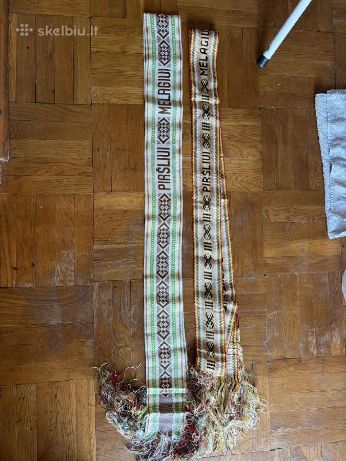 Vestuvių atributika senų laikų, juostos - nuotraukos Nr. 6