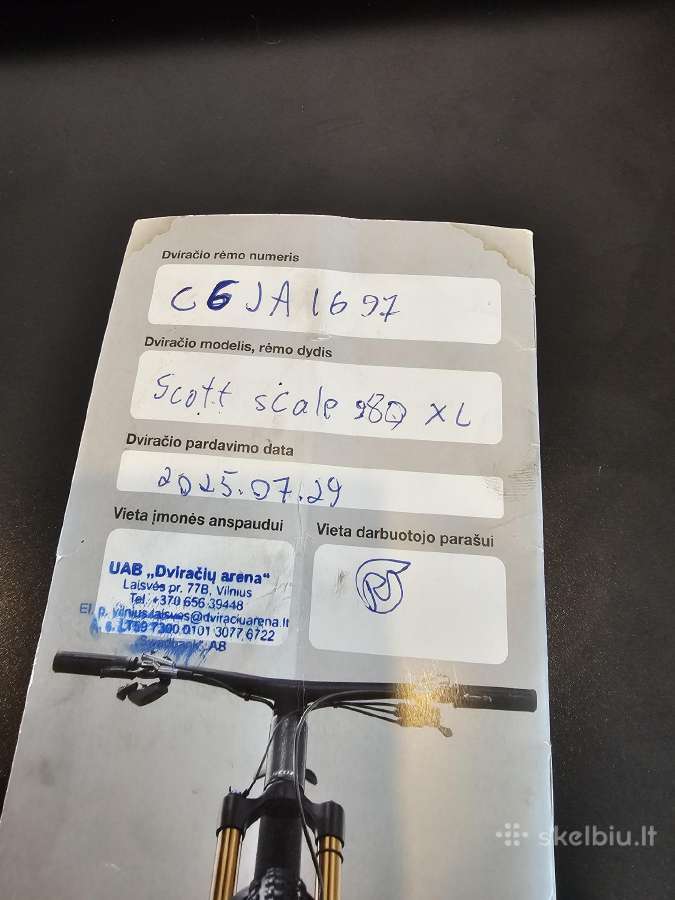Scott Scale 980 XL, 29' - nuotraukos Nr. 3