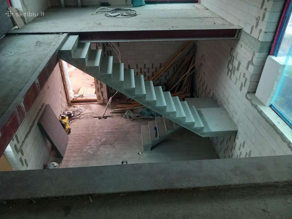 Monolitiniai,betoniniai laiptai - nuotraukos Nr. 8