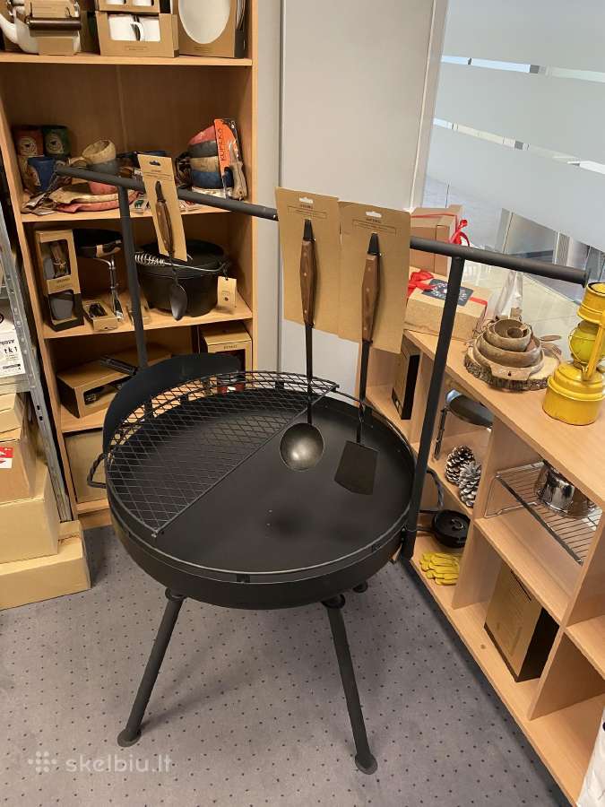 Parduodamas naujas grilis Barebones Cowboy Firepit - nuotraukos Nr. 4