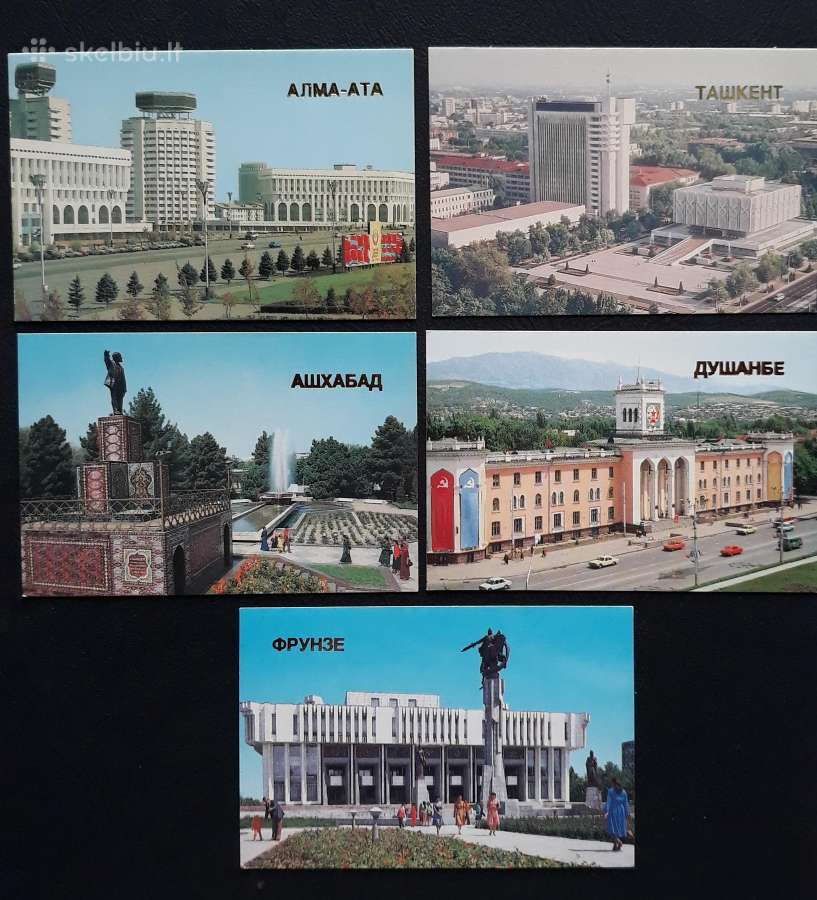 Kalendoriukas Sostinės 1986 Rinkinys-15vnt - nuotraukos Nr. 3