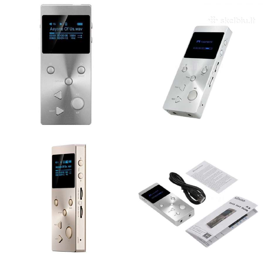 Xduoo X3 Hi-fi muzikos grotuvas - nuotraukos Nr. 3