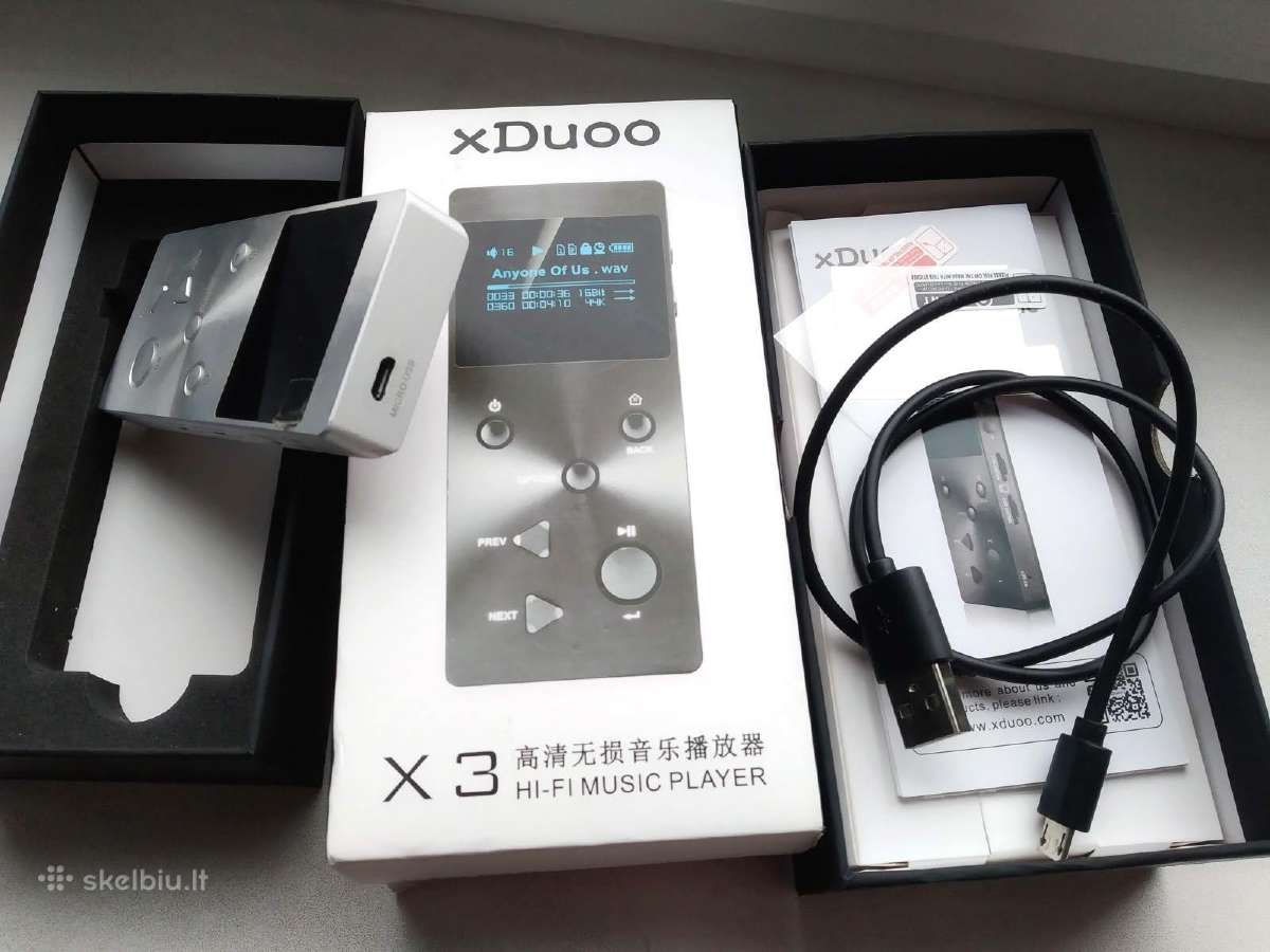 Xduoo X3 Hi-fi muzikos grotuvas - nuotraukos Nr. 5