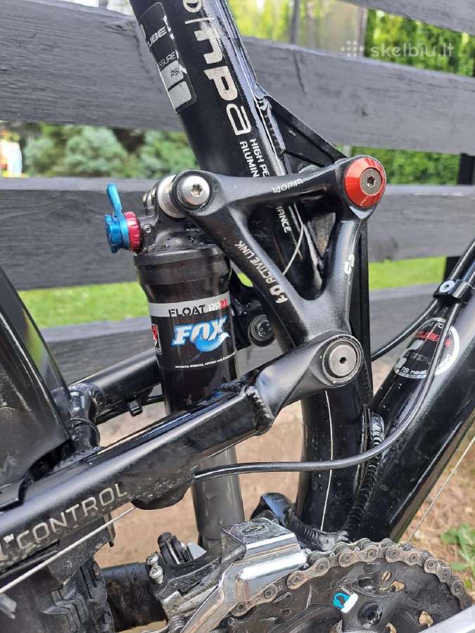 MTB full suspension Cube Stereo hpa 140 - nuotraukos Nr. 11