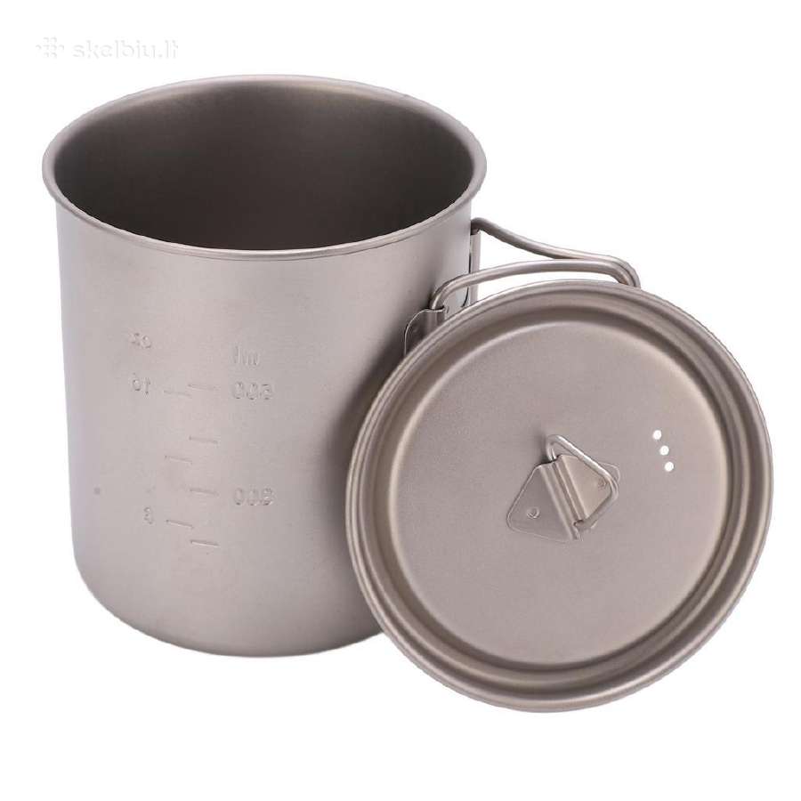 Titaninis puodelis 750ml - nuotraukos Nr. 2