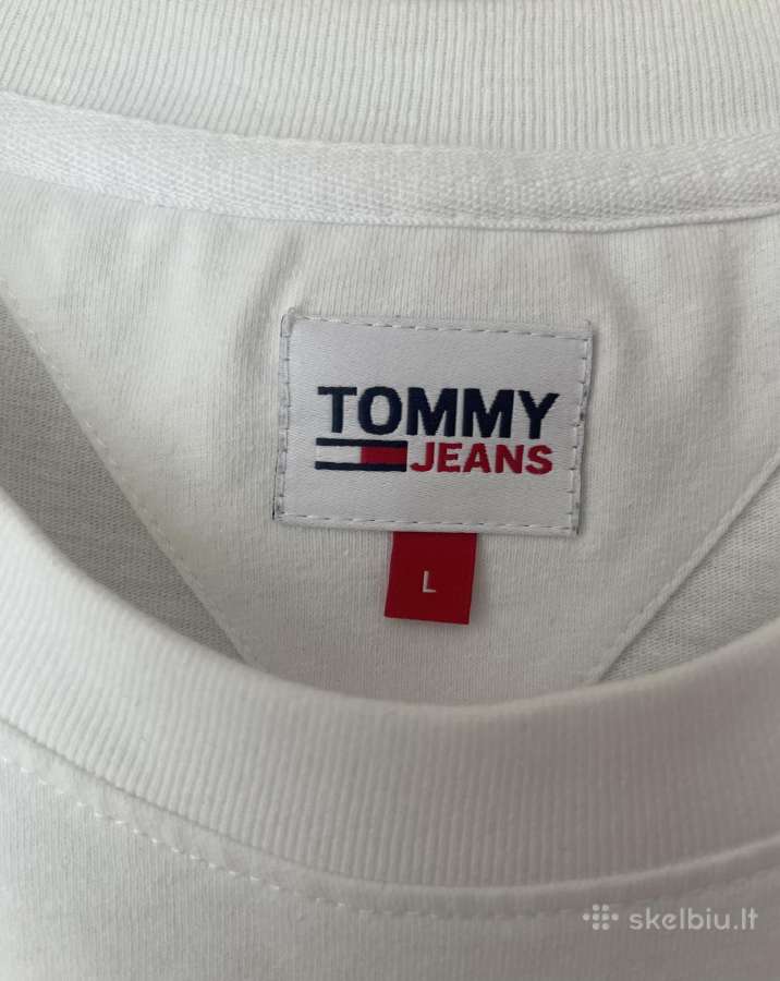 Tommy Jeans marškinėliai, L - nuotraukos Nr. 2