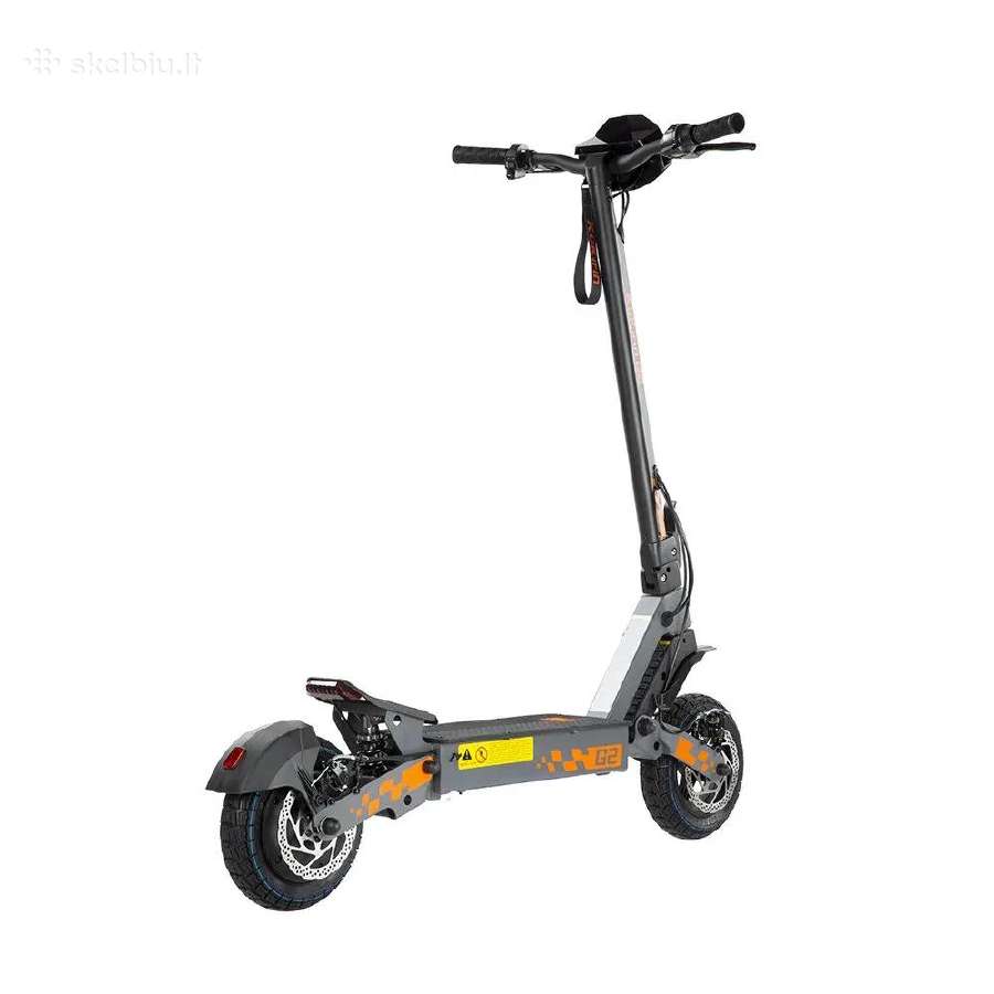 Kukirin g2 paspirtukas 2026m 2metai grantija - nuotraukos Nr. 6