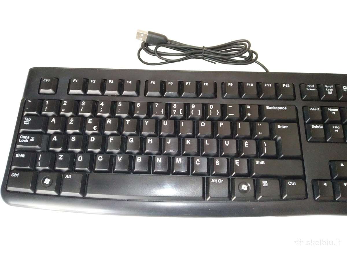 Logitech K120 klaviatūra - nuotraukos Nr. 2