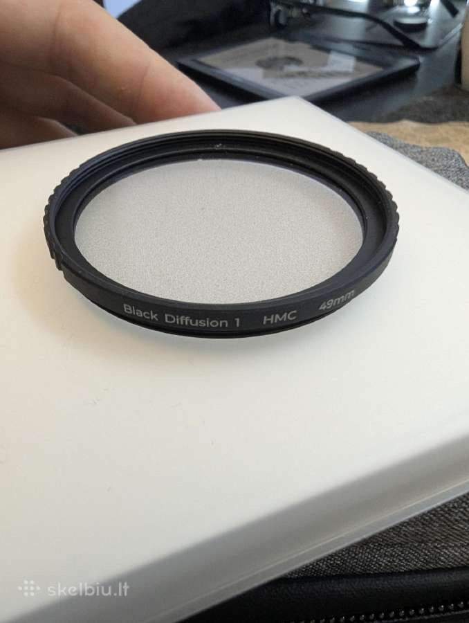 Difuzinis filtras 49mm K&f Black Diffusion 1 - nuotraukos Nr. 2