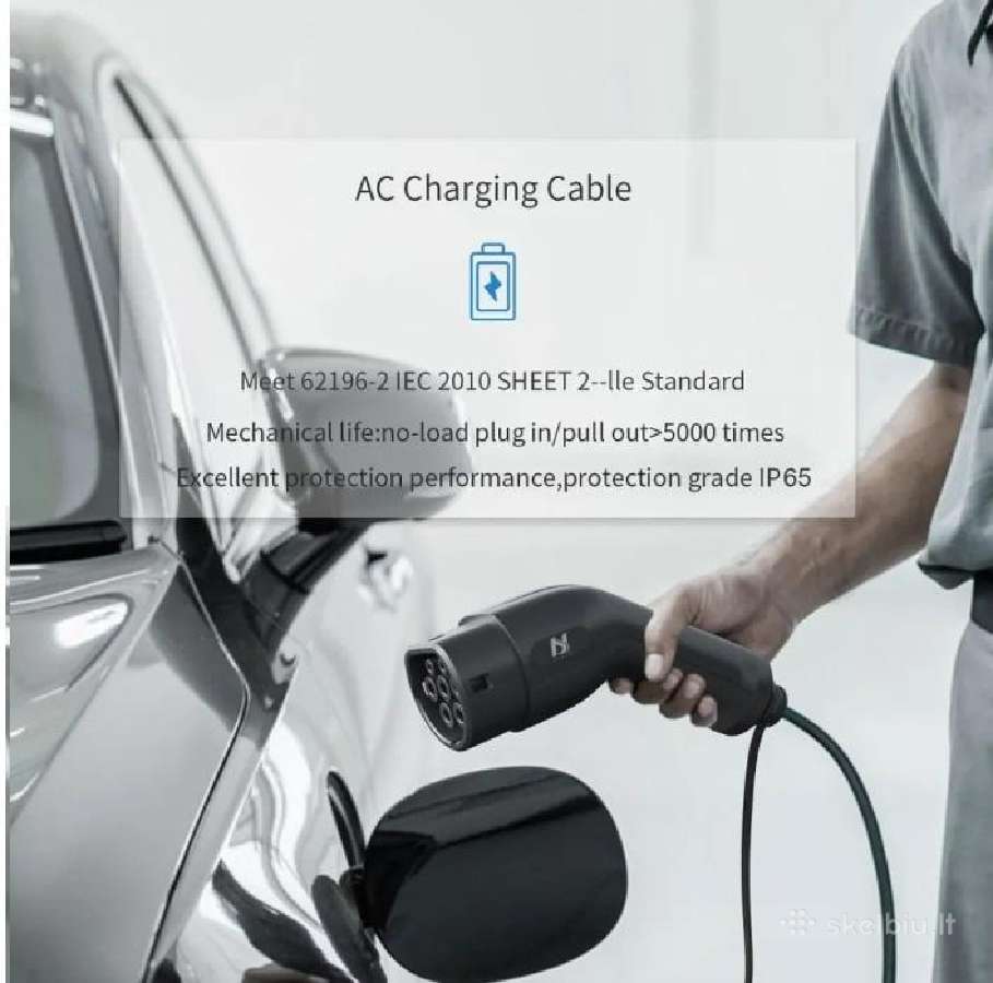Laidas Elektromobilio Įkrovimui 11kw Trifazistype2 - nuotraukos Nr. 5