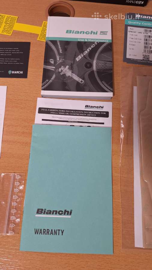 Bianchi Sprint Shimano 105 11sp. plento dviratis - nuotraukos Nr. 33