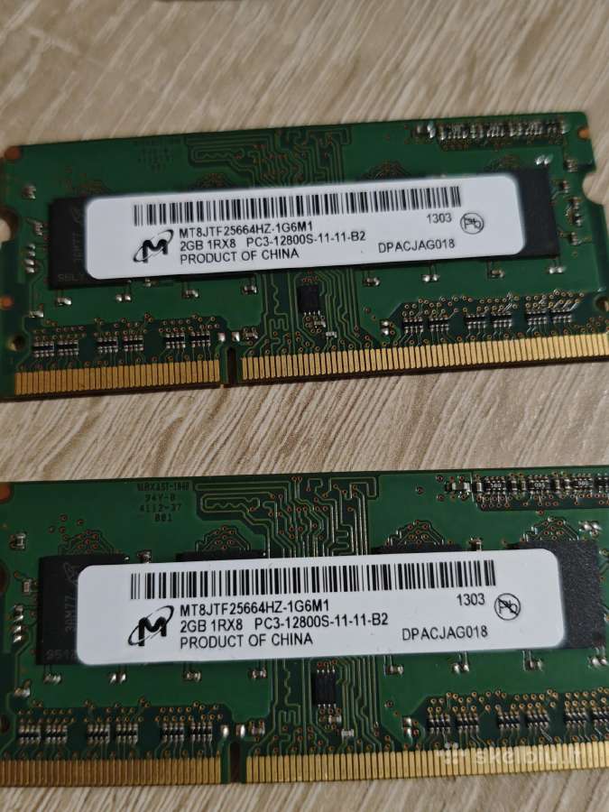 8gb Ddr4 + 2x2gb Ddr3 + 500gb HDD 2.5 - nuotraukos Nr. 2
