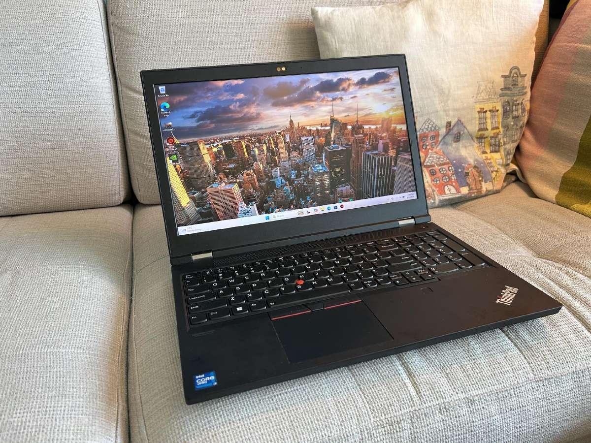Lenovo Thinkpad P15, 4k Uhd ekranas, i7-11850h - nuotraukos Nr. 3