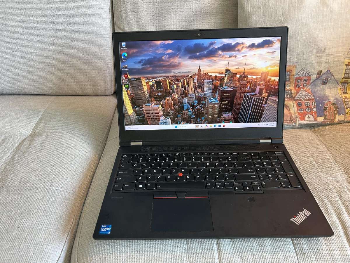 Lenovo Thinkpad P15, 4k Uhd ekranas, i7-11850h - nuotraukos Nr. 4