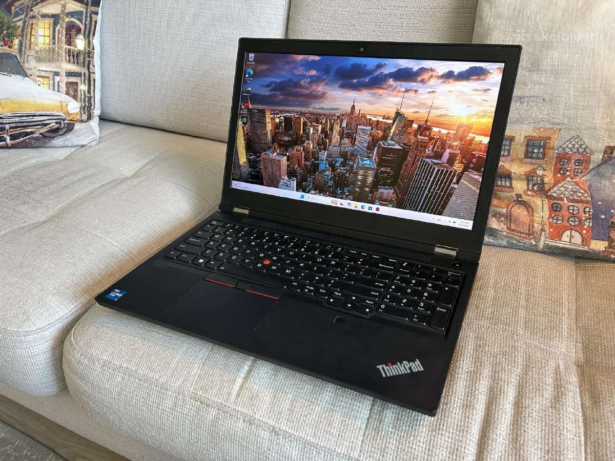 Lenovo Thinkpad P15, 4k Uhd ekranas, i7-11850h - nuotraukos Nr. 5