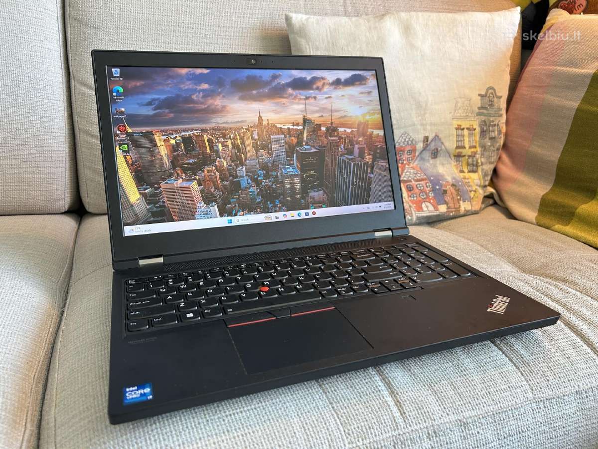 Lenovo Thinkpad P15, 4k Uhd ekranas, i7-11850h - nuotraukos Nr. 8