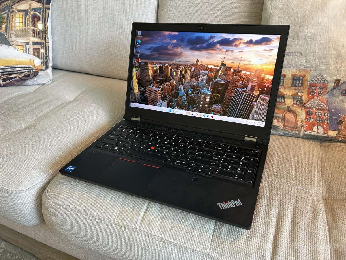 Lenovo Thinkpad P15, 4k Uhd ekranas, i7-11850h - nuotraukos Nr. 10
