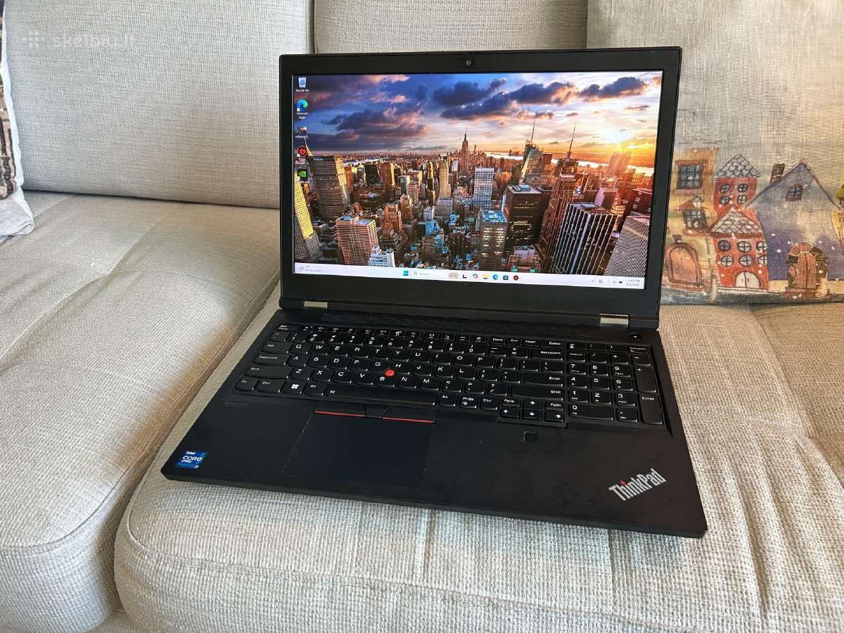Lenovo Thinkpad P15, 4k Uhd ekranas, i7-11850h - nuotraukos Nr. 11