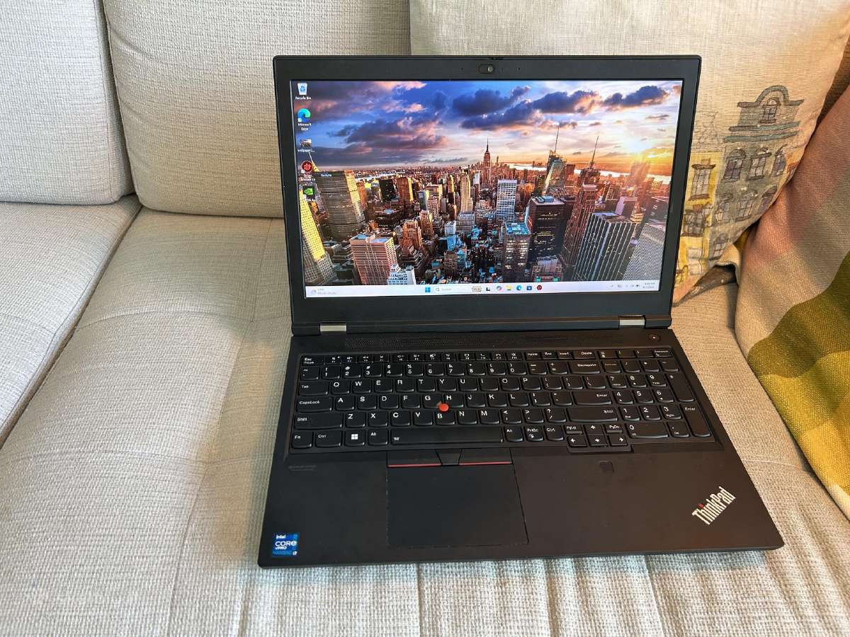 Lenovo Thinkpad P15, 4k Uhd ekranas, i7-11850h - nuotraukos Nr. 12