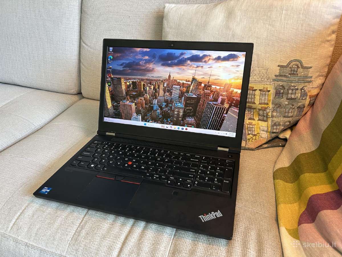 Lenovo Thinkpad P15, 4k Uhd ekranas, i7-11850h - nuotraukos Nr. 15