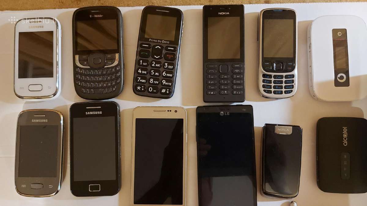 Mygtukiniai, išmanieji telefonai, 3g/4G modemai - nuotraukos Nr. 3