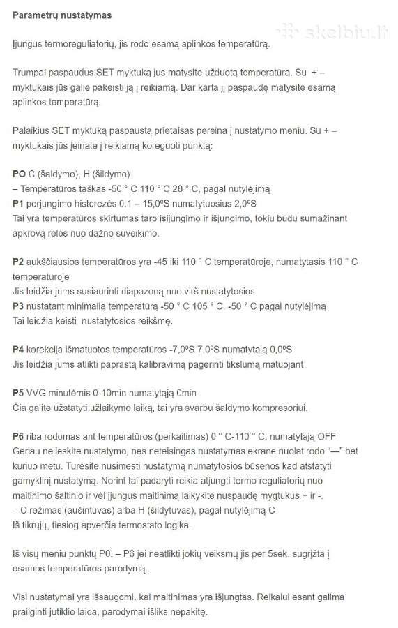 W1209 termoreguliatorius - nuotraukos Nr. 8