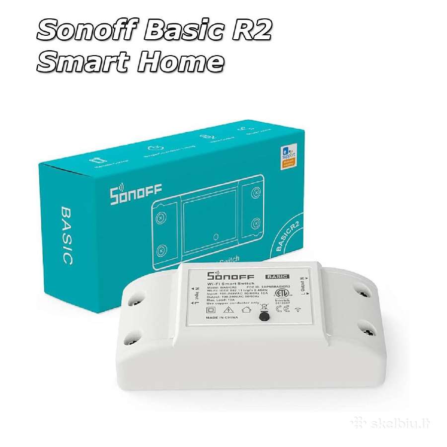 WiFi smart jungtukas Sonoff Basic R2 10a - nuotraukos Nr. 9