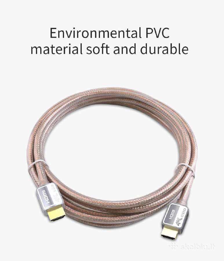 Hdmi 4k kabelis - nuotraukos Nr. 11