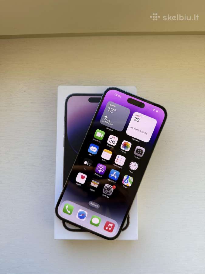 Apple iPhone 14 pro - nuotraukos Nr. 3