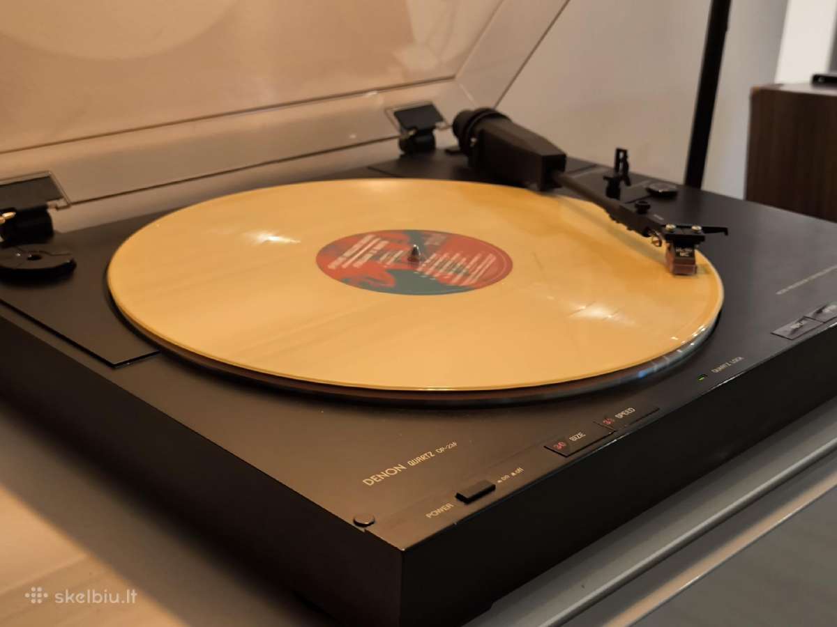Patefonas Denon Dp-23f Direct Drive Dl-80mc - nuotraukos Nr. 3