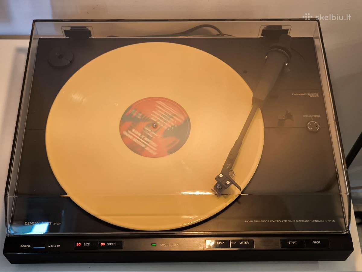 Patefonas Denon Dp-23f Direct Drive Dl-80mc - nuotraukos Nr. 6