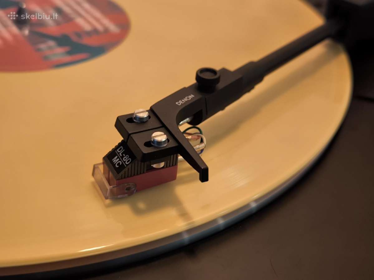 Patefonas Denon Dp-23f Direct Drive Dl-80mc - nuotraukos Nr. 7