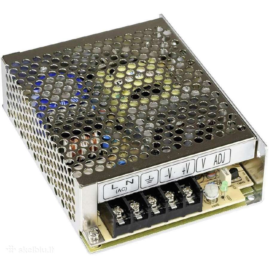 Mean Well RS-75-24 24v 75w maitinimo šaltinis - nuotraukos Nr. 3