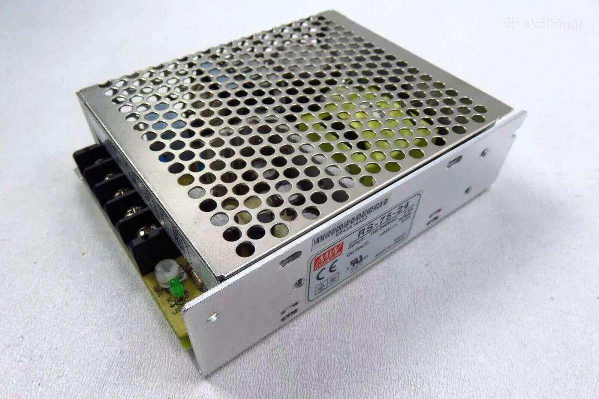 Mean Well RS-75-24 24v 75w maitinimo šaltinis - nuotraukos Nr. 4