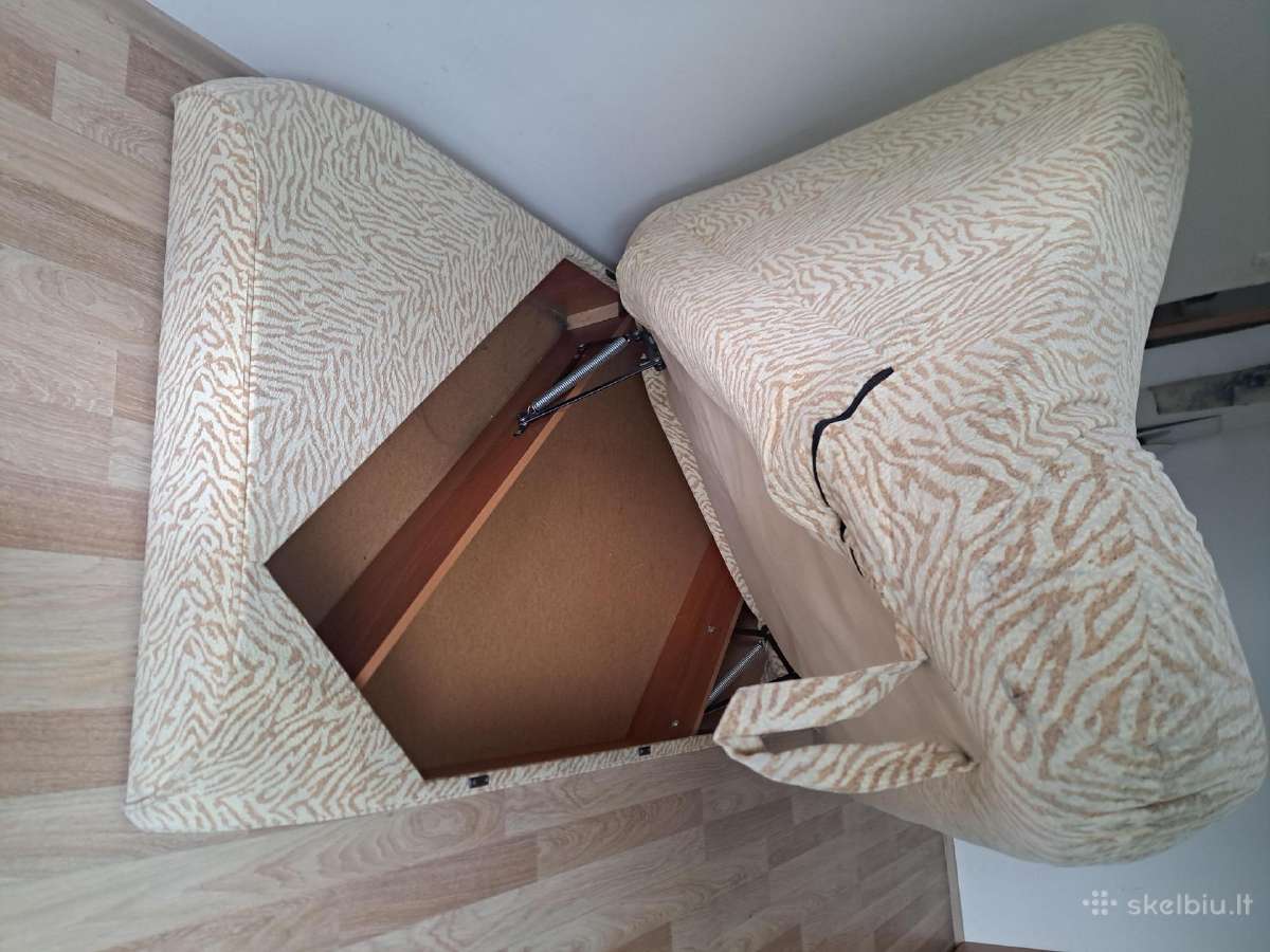 Sofa lova patalynės dėžė jokių pažeidimų - nuotraukos Nr. 6