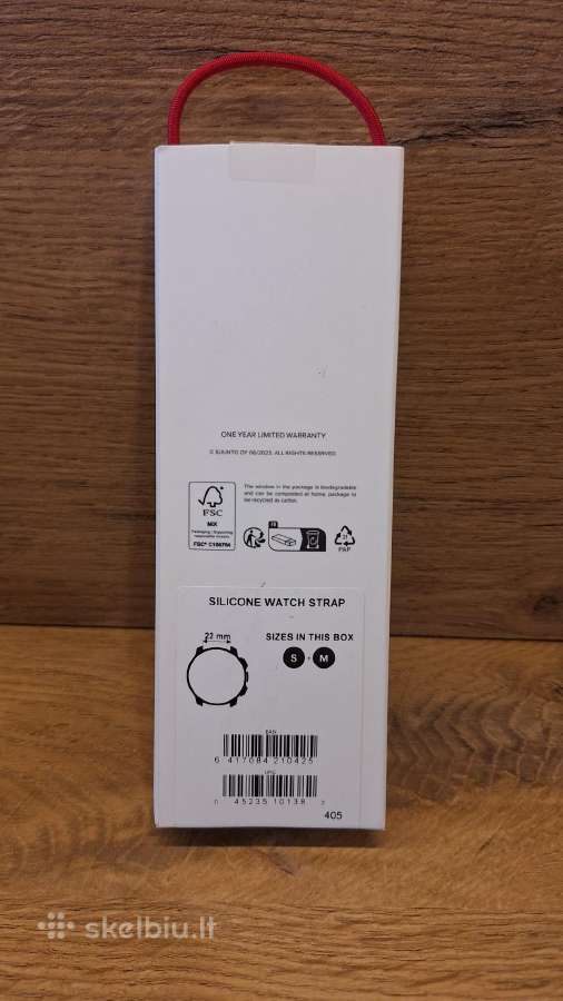 Suunto 22mm silikoninė laikrodžio apyrankė - nuotraukos Nr. 2