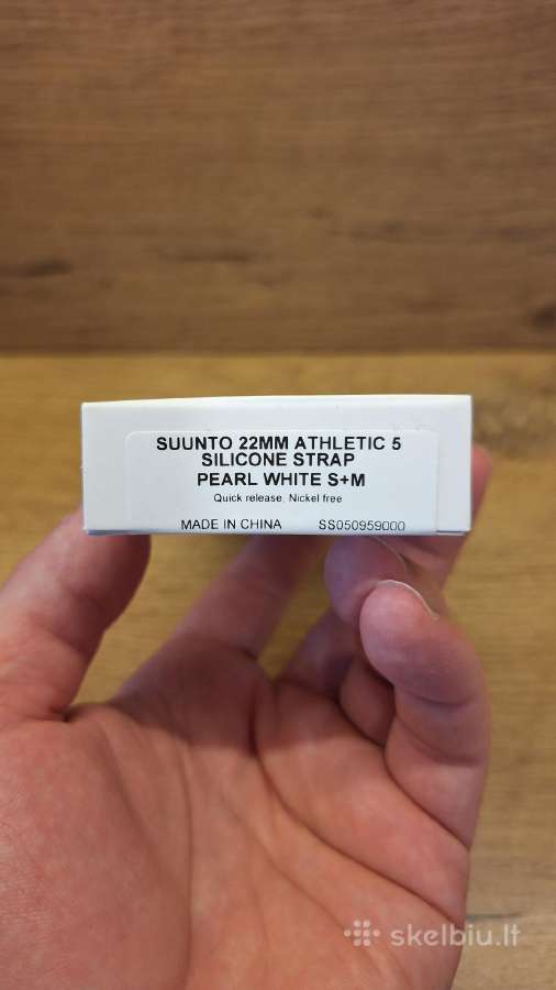 Suunto 22mm silikoninė laikrodžio apyrankė - nuotraukos Nr. 3