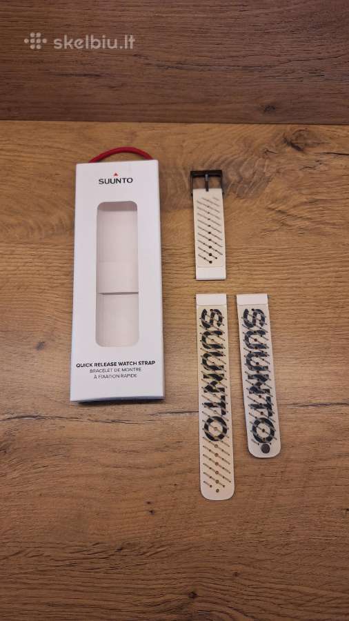 Suunto 22mm silikoninė laikrodžio apyrankė - nuotraukos Nr. 5
