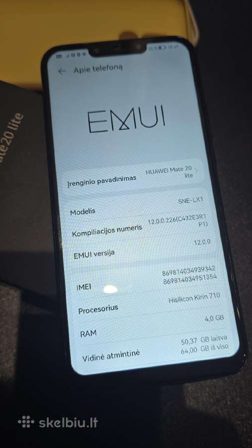 Huawei Mate 20 Lite - nuotraukos Nr. 6