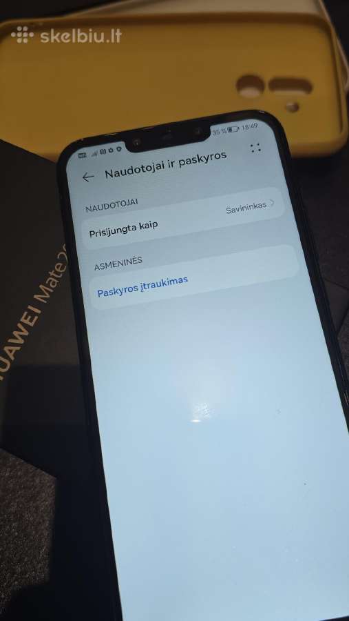Huawei Mate 20 Lite - nuotraukos Nr. 7