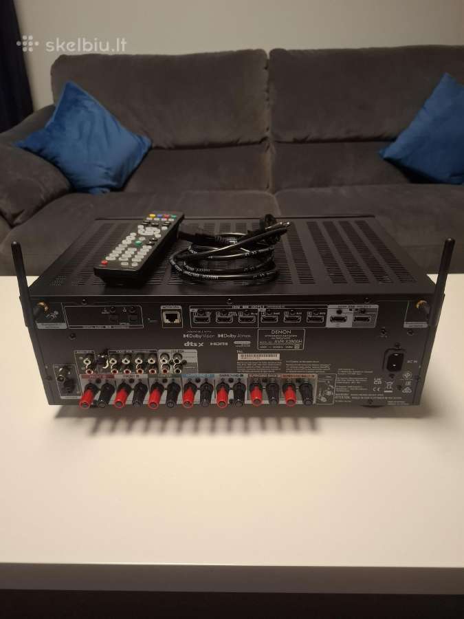Denon Avr-x2800h - nuotraukos Nr. 2