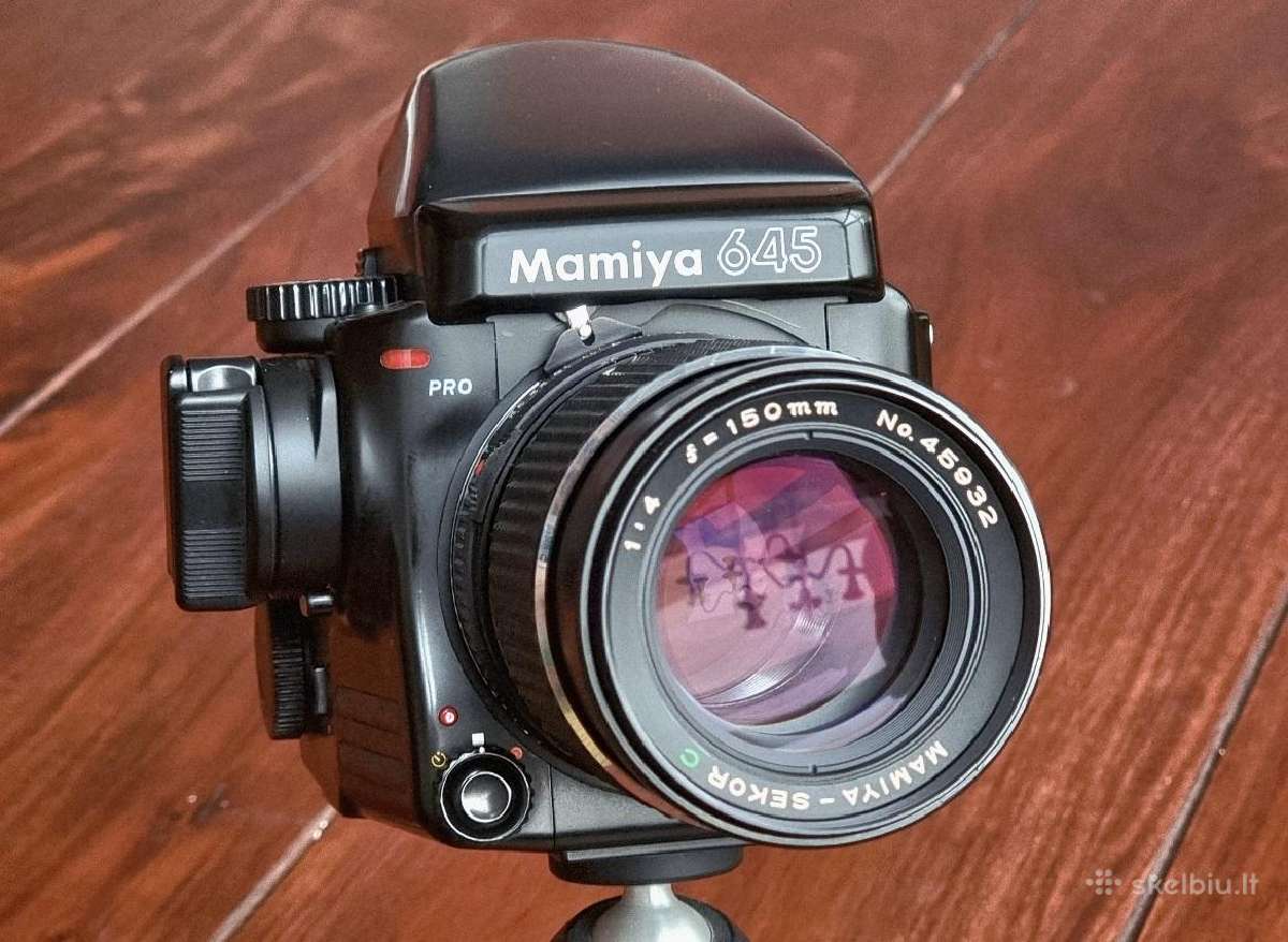 Mamiya 645 Pro Vidutinio formato Profesionalus - nuotraukos Nr. 2