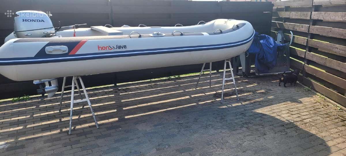 Nauja Honwave T40 valtis + Naujas Honda variklis - nuotraukos Nr. 7