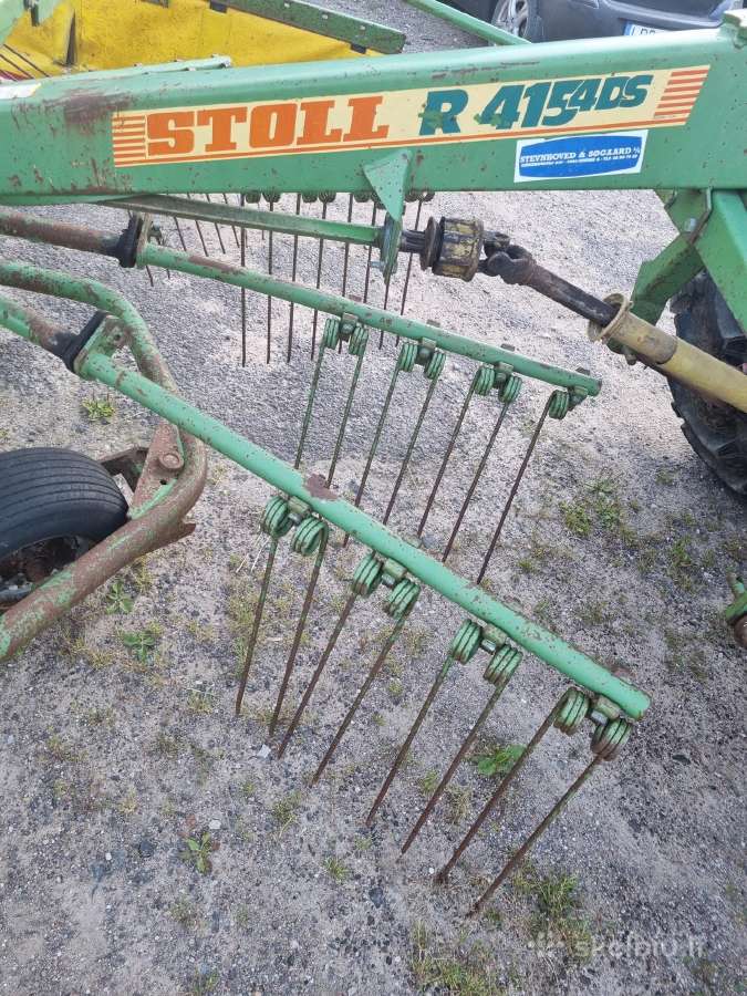 Grėblys stoll R415 4ds iš Danijos Vartytuvas - nuotraukos Nr. 5
