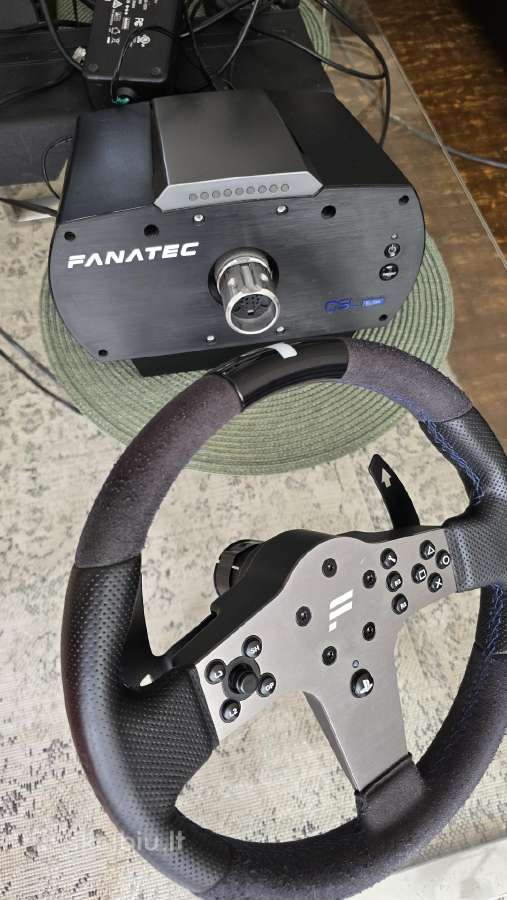 Fanatec Csl Elite Steering +Wheel P1 + pedalai - nuotraukos Nr. 4