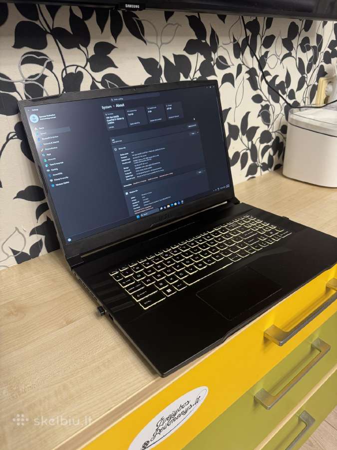Msi Gl76 Pulse - nuotraukos Nr. 2