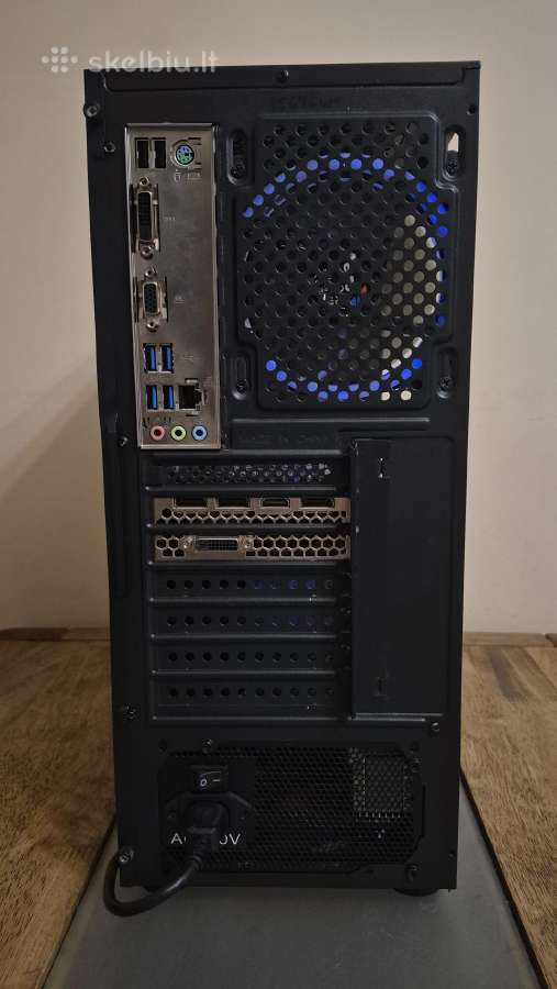 Kompiuteris su R5 2600x, Gtx 1060 6gb, 16gb RAM - nuotraukos Nr. 5