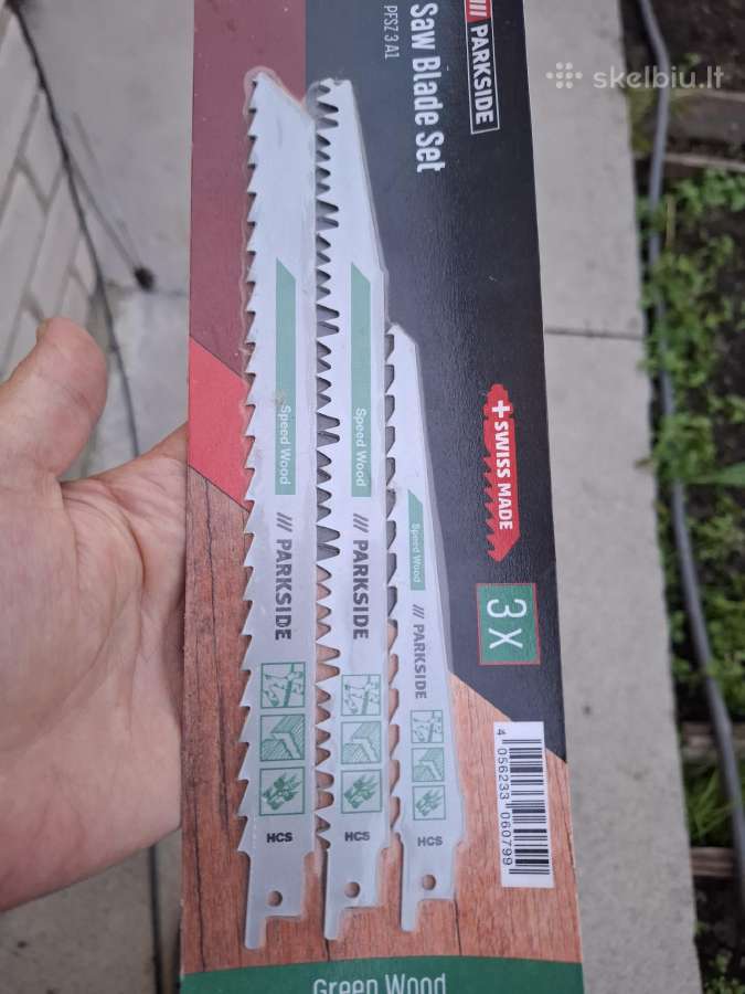 Atliko Makita ir parkside pjūkleliai - nuotraukos Nr. 3